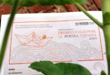 CONVOCAN AL PREMIO NACIONAL DE POESÍA TIJUANA 2020