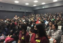 VISITAN ESTUDIANTES DE CECyTE BC EXPOSICIÓN ARTÍSTICA EN ICBC