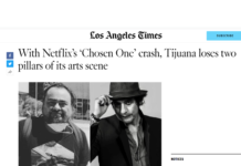 LA PARTIDA DE LOS ARTISTAS ESCÉNICOS PACO MUFOTE Y RAY GARDUÑO OCUPA TITULARES DE PRENSA INTERNACIONAL