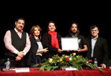 RECIBE ÁNGEL AURELIO HERNÁNDEZ ARREOLA EL PREMIO BELLAS ARTES BAJA CALIFORNIA DE DRAMATURGIA LUISA JOSEFINA HERNÁNDEZ 2022