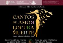 LOS «CANTOS DE AMOR, LOCURA Y MUERTE» LLEGAN AL CEART-TECATE
