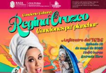 LA SECRETARÍA DE CULTURA INVITA A CONCIERTO CABARET CON REGINA OROZCO EN MEXICALI