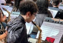 150 ESTUDIANTES OFRECEN EMOTIVO CONCIERTO  EN EL ENCUENTRO DE ALIENTOS Y PERCUSIONES DEL SISTEMA ESTATAL DE MÚSICA