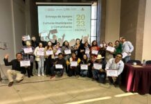 RECIBEN APOYOS POR 2 MDP PROYECTOS DE CULTURAS MUNICIPALES Y COMUNITARIAS