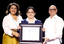 RECIBE LUIS DANIEL GUTIÉRREZ SALINAS EL PREMIO BELLAS ARTES DE BAJA CALIFORNIA