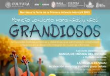 INVITAN A CONCIERTOS PARA BEBÉS, NIÑAS Y NIÑOS EN AUKA DE CEART MEXICALI