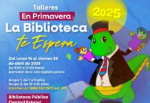 “EN PRIMAVERA, LA BIBLIOTECA TE ESPERA 2025”: TALLERES GRATUITOS PARA NIÑAS Y NIÑOS EN MEXICALI