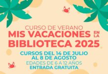 NIÑOS Y NIÑAS TECATENSES PODRÁN DISFRUTAR DEL CURSO DE VERANO «MIS VACACIONES EN LA BIBLIOTECA 2025»