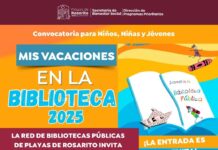 REALIZAN CAMPAMENTO DE VERANO EN ROSARITO «MIS VACACIONES EN LA BIBLIOTECA»