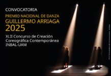 ABREN CONVOCATORIA PARA PARTICIPAR EN EL PREMIO NACIONAL DE DANZA «GUILLERMO ARRIAGA» INBAL-UAM 2025