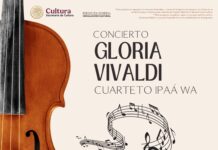 EL CONCIERTO GLORIA VIVALDI DEL CUARTETO IPAA WÁ LLEGA AL PARQUE MIGUEL HIDALGO EN TECATE
