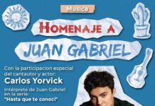 EN ESTE MES PATRIO HABRÁ HOMENAJE A JUAN GABRIEL EN CEART TIJUANA