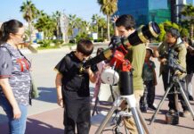 ILUMINA EL TROMPO EL CIELO TIJUANENSE EN LA «NOCHE DE LAS ESTRELLAS»