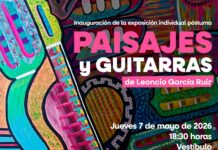 INAUGURAN EXPOSICIÓN PÓSTUMA «PAISAJES Y GUITARRAS» DE LEONCIO GARCÍA RUIZ EN EL CEART ENSENADA