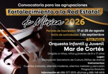ABIERTA LA CONVOCATORIA A JÓVENES, NIÑAS Y NIÑOS PARA INTEGRARSE A LA RED ESTATAL DE MÚSICA 2026 EN BC