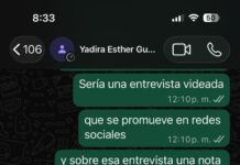IGNORA YADIRA GUTIÉRREZ A MEDIOS DE COMUNICACIÓN QUE LE HAN SOLICITADO ENTREVISTA Y SUCUMBE ANTE ZETA A QUIEN LE DECLARA QUE «ESTOY TRATANDO DE CALMAR LAS AGUAS»